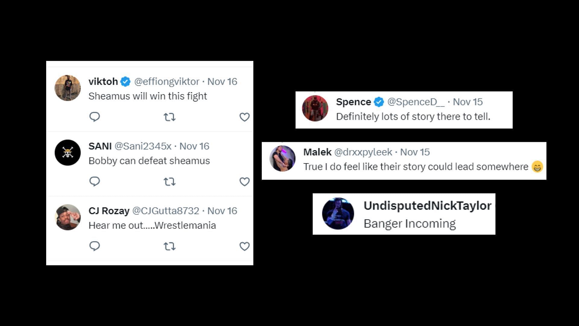 Fans are interested in a feud between Bobby Lashley and Sheamus.